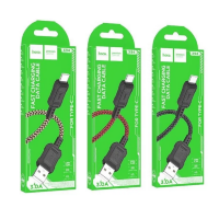 Купить онлайн HOCO кабель USB-TYPE-C x94 красный нейлон 1.0м 3.0А в интернет-магазине компьютерной техники com-dv.ru с доставкой по Хабаровску недорого.