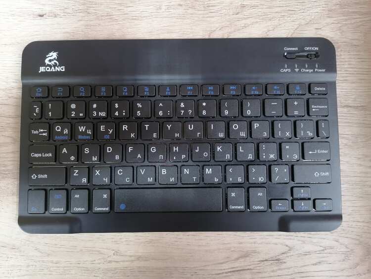 Заказать онлайн Клавиатура Jeoang JB-330 Bluetooth 5.0 черная в интернет-магазине компьютерной техники com-dv.ru с доставкой по Хабаровску недорого.
