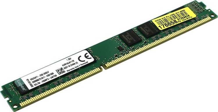 Заказать онлайн Оперативная память Kingston DIMM 4GB DDR3 1600MGz в интернет-магазине компьютерной техники com-dv.ru с доставкой по Хабаровску недорого.