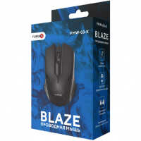Купить онлайн Fumiko мышь проводная "Blaze" FMW-03-K черная 3 кнопки в интернет-магазине компьютерной техники com-dv.ru с доставкой по Хабаровску недорого.