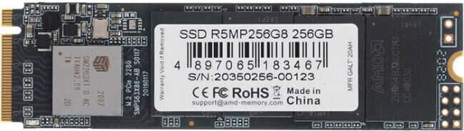 Заказать онлайн Жесткий диск M.2 2280 SSD AMD Radeon R5 256gb в интернет-магазине компьютерной техники com-dv.ru с доставкой по Хабаровску недорого.