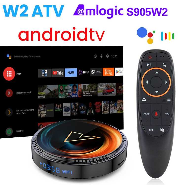 Заказать онлайн ТВ-приставка W2 ATV, Android 11 в интернет-магазине компьютерной техники com-dv.ru с доставкой по Хабаровску недорого.