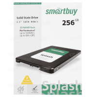 Купить онлайн твердотельный накопитель 2,5'' SSD Smartbuy Splash 256gb (новый) в интернет-магазине компьютерной техники com-dv.ru с доставкой по Хабаровску недорого.