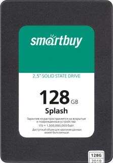 Заказать онлайн твердотельный накопитель 2,5'' SSD Smartbuy Splash 128gb (новый) в интернет-магазине компьютерной техники com-dv.ru с доставкой по Хабаровску недорого.