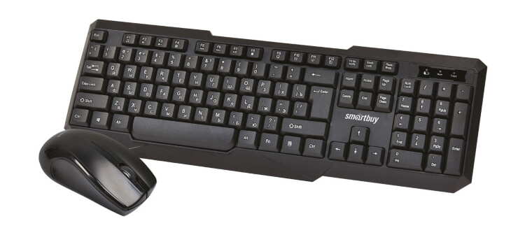 Заказать онлайн Smartbuy комплект 230346AG-K беспроводная мышь+клавиатура в интернет-магазине компьютерной техники com-dv.ru с доставкой по Хабаровску недорого.