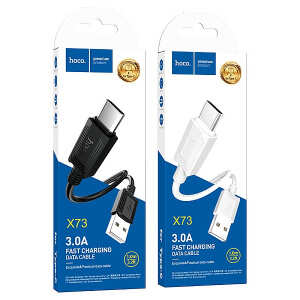 Заказать онлайн HOCO Кабель USB-Type-C X73 черный в интернет-магазине компьютерной техники com-dv.ru с доставкой по Хабаровску недорого.